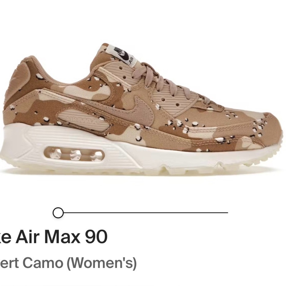 Nike Air Max Desert Camo Sneakers